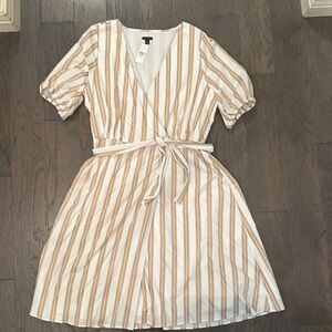 NWT Ann Taylor stripped dress